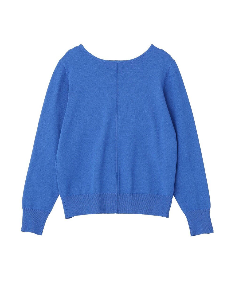 Green Parks パール調ボタン付き２ＷＡＹニットプルオーバー 