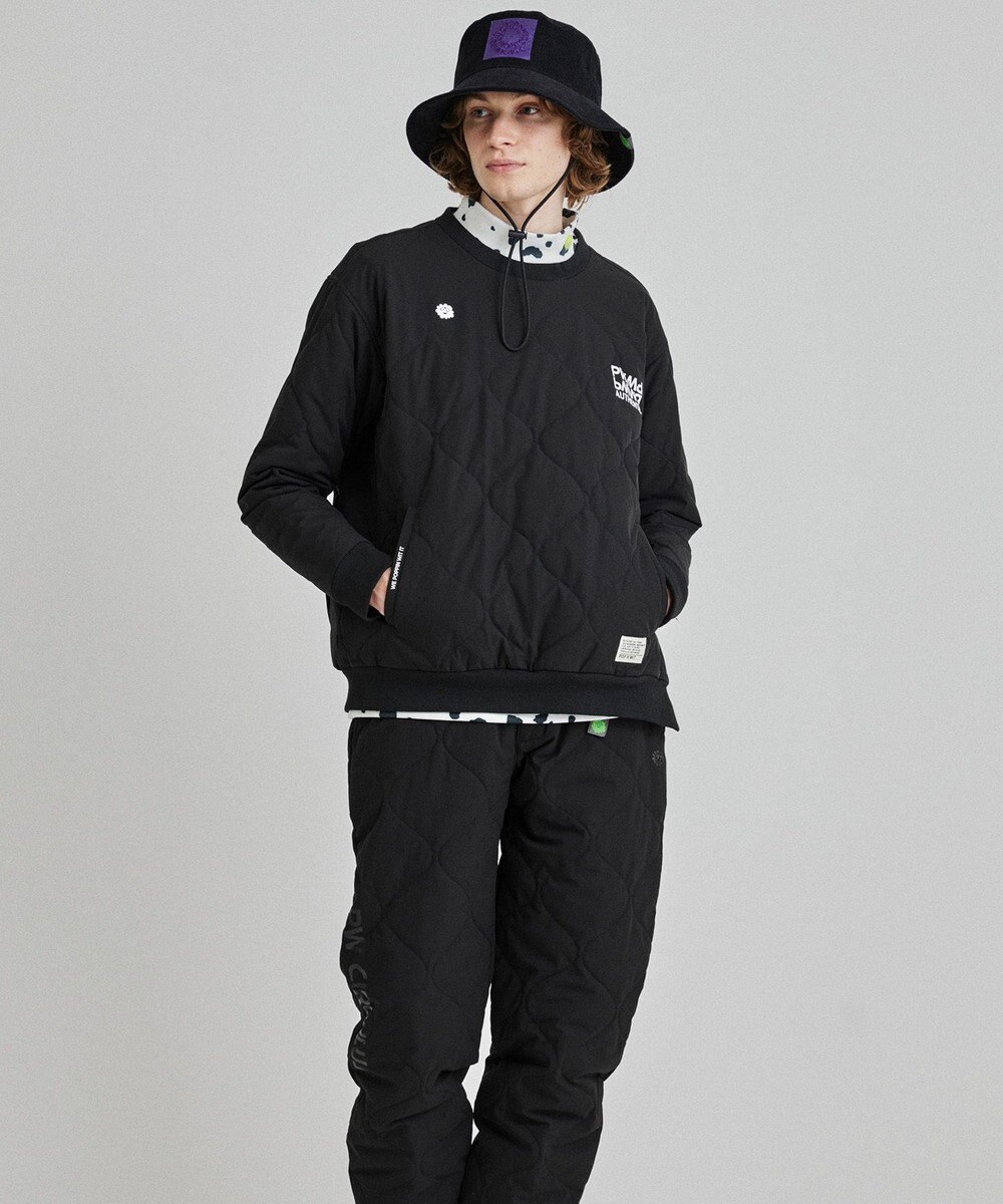 PW CIRCULUS 【MEN】ひょうたんキルティング中綿ブルゾン 