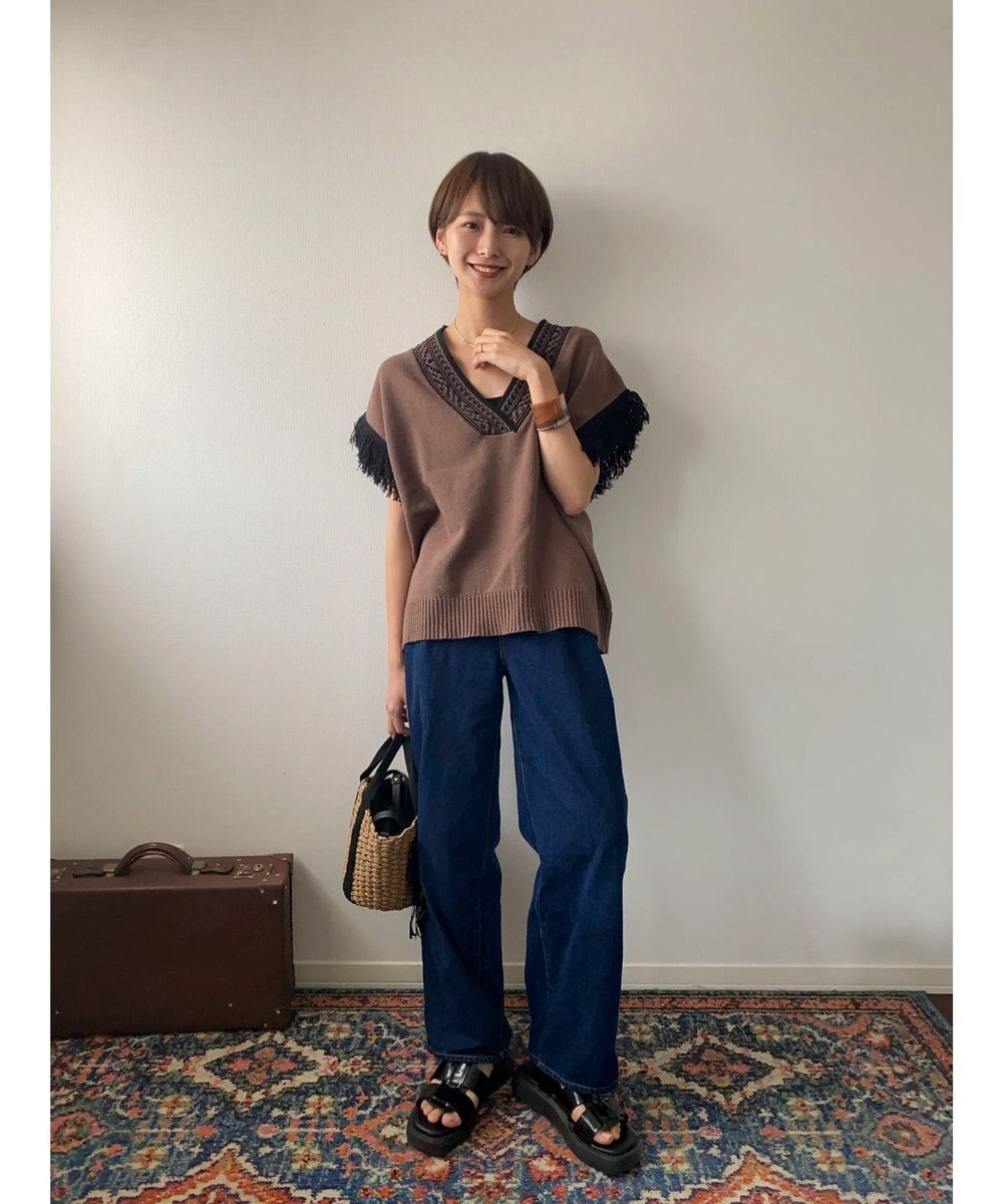 Green Parks フリンジベスト 