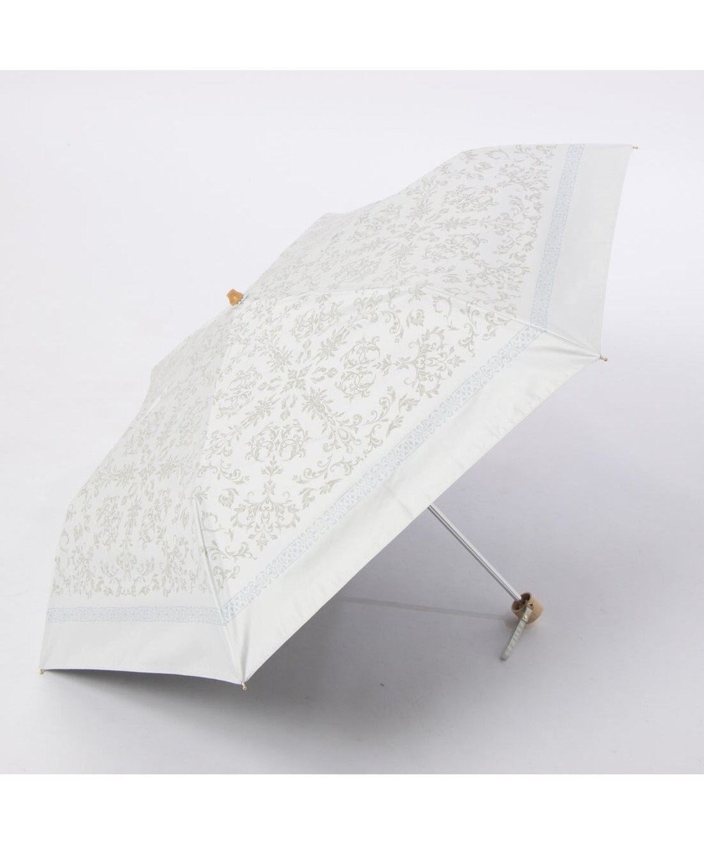 UNBILLION カシュネ cachenez /【晴雨兼用　日傘　UVカット率・遮光率100％生地使用 】PUエパヌイールアラベスクミニ折りたたみ傘 