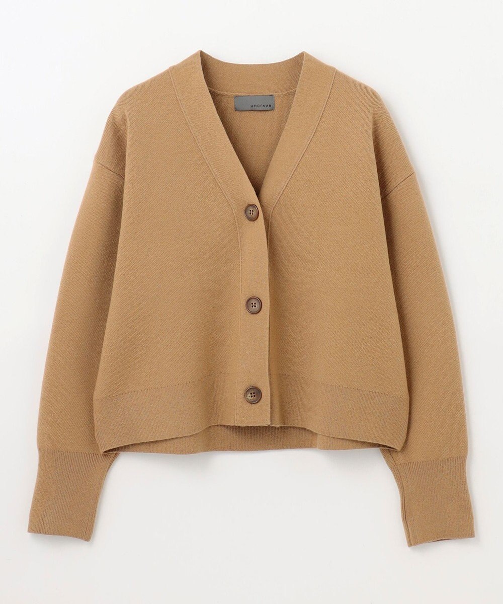 uncrave 【選べるレングス】ウールナイロン ジャガード ニット カーディガン（uncrave STANDARD） 