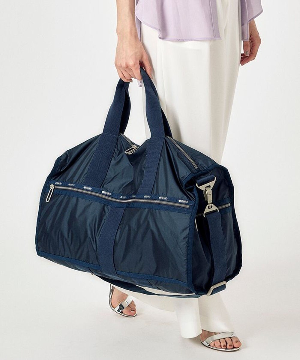 LeSportsac CR LARGE WEEKENDER/ダークブルーC 