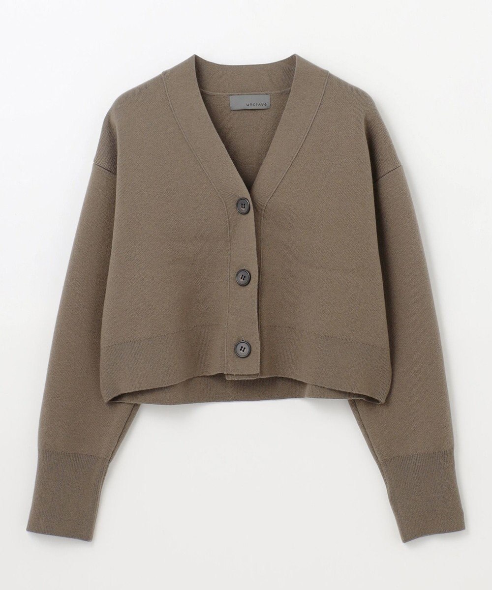 uncrave 【選べるレングス】ウールナイロン ジャガード ニット カーディガン（uncrave STANDARD） 