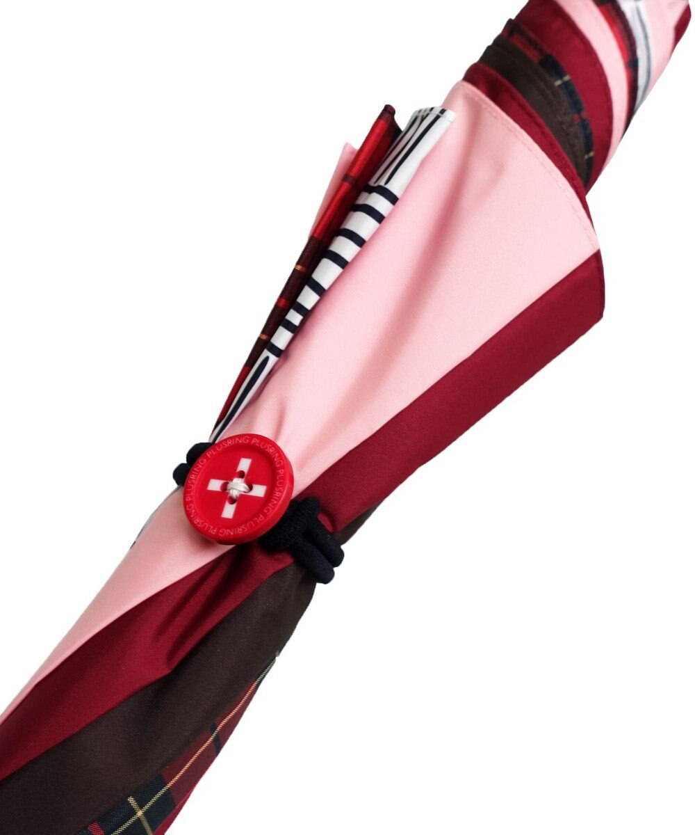 +RING 【UVカット95%以上】【UPF50＋】プラスリング 長傘60cm WNE T1281 