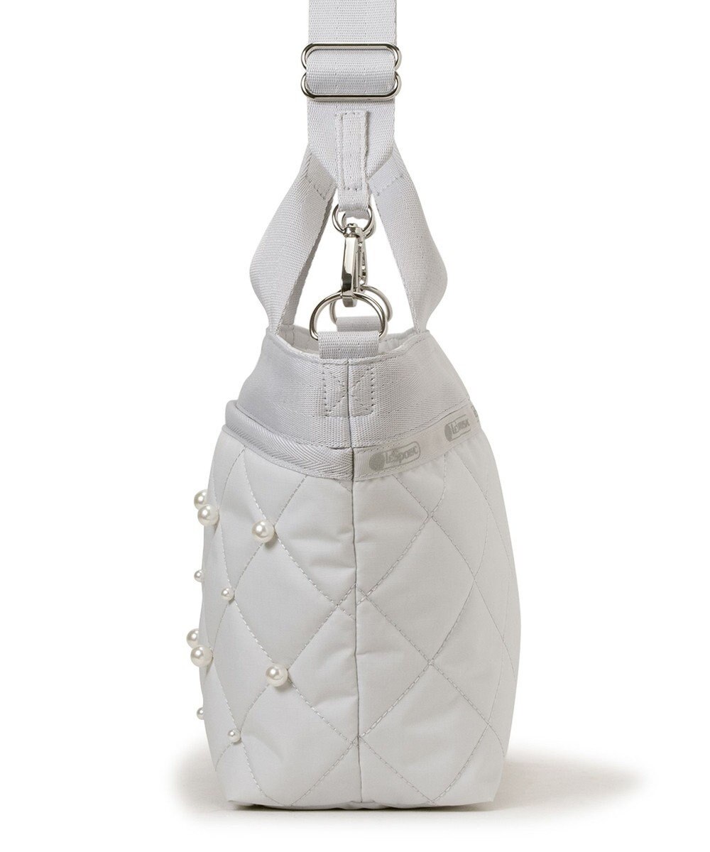 LeSportsac SM BUCKET TOTE W PEARLS/ミストグレーパール 