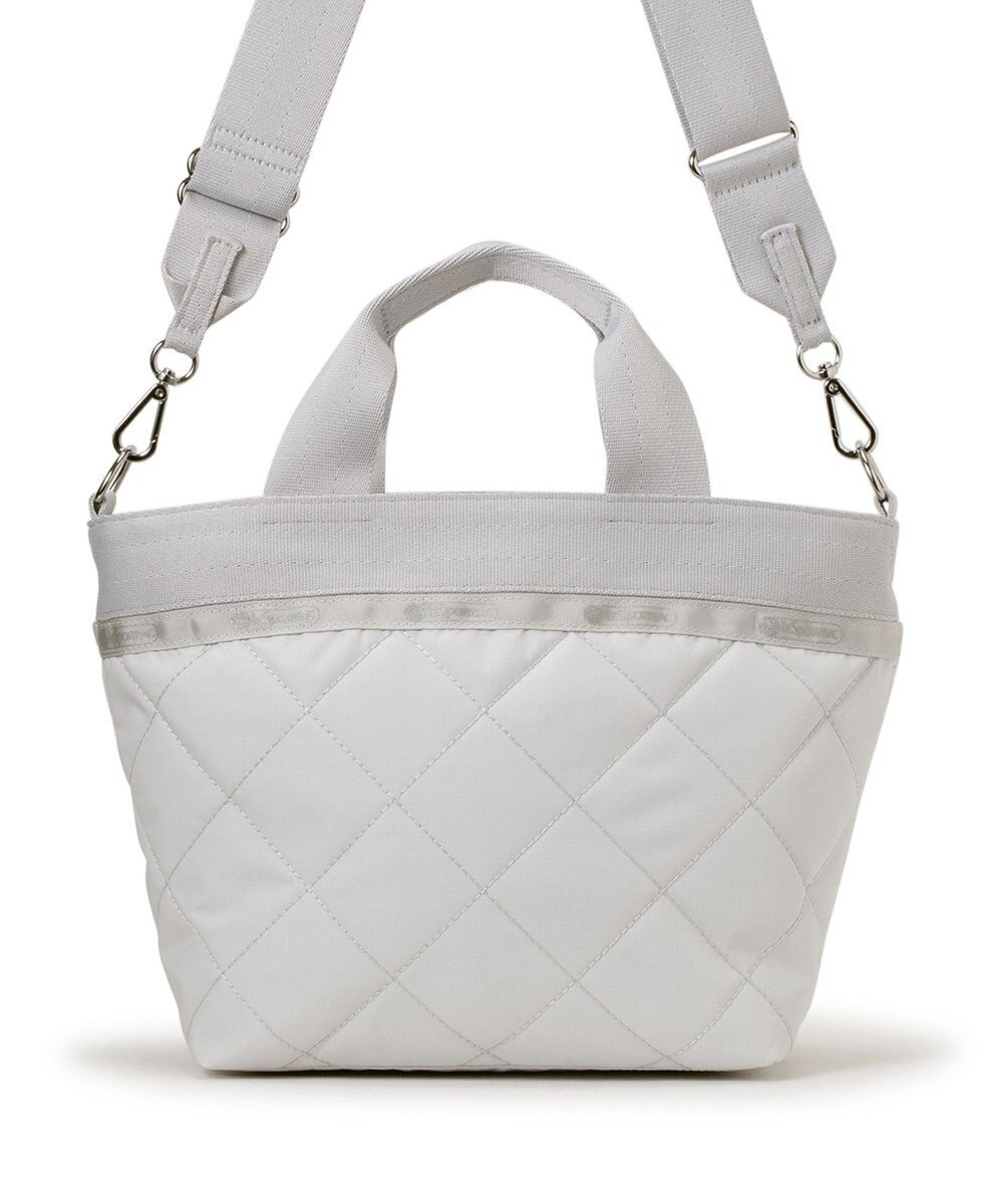 LeSportsac SM BUCKET TOTE W PEARLS/ミストグレーパール 