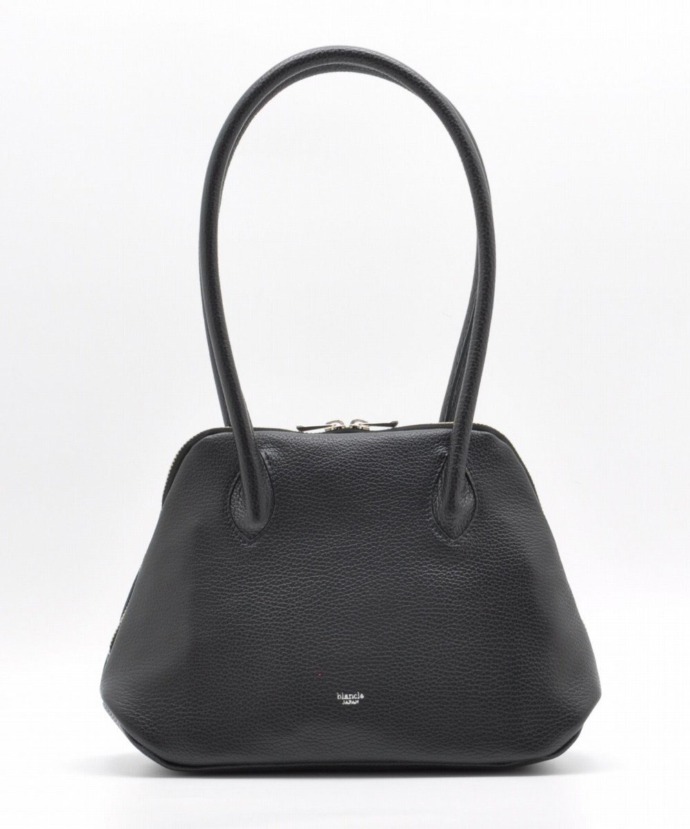 blancle シュリンクレザー 舟形ボストン 