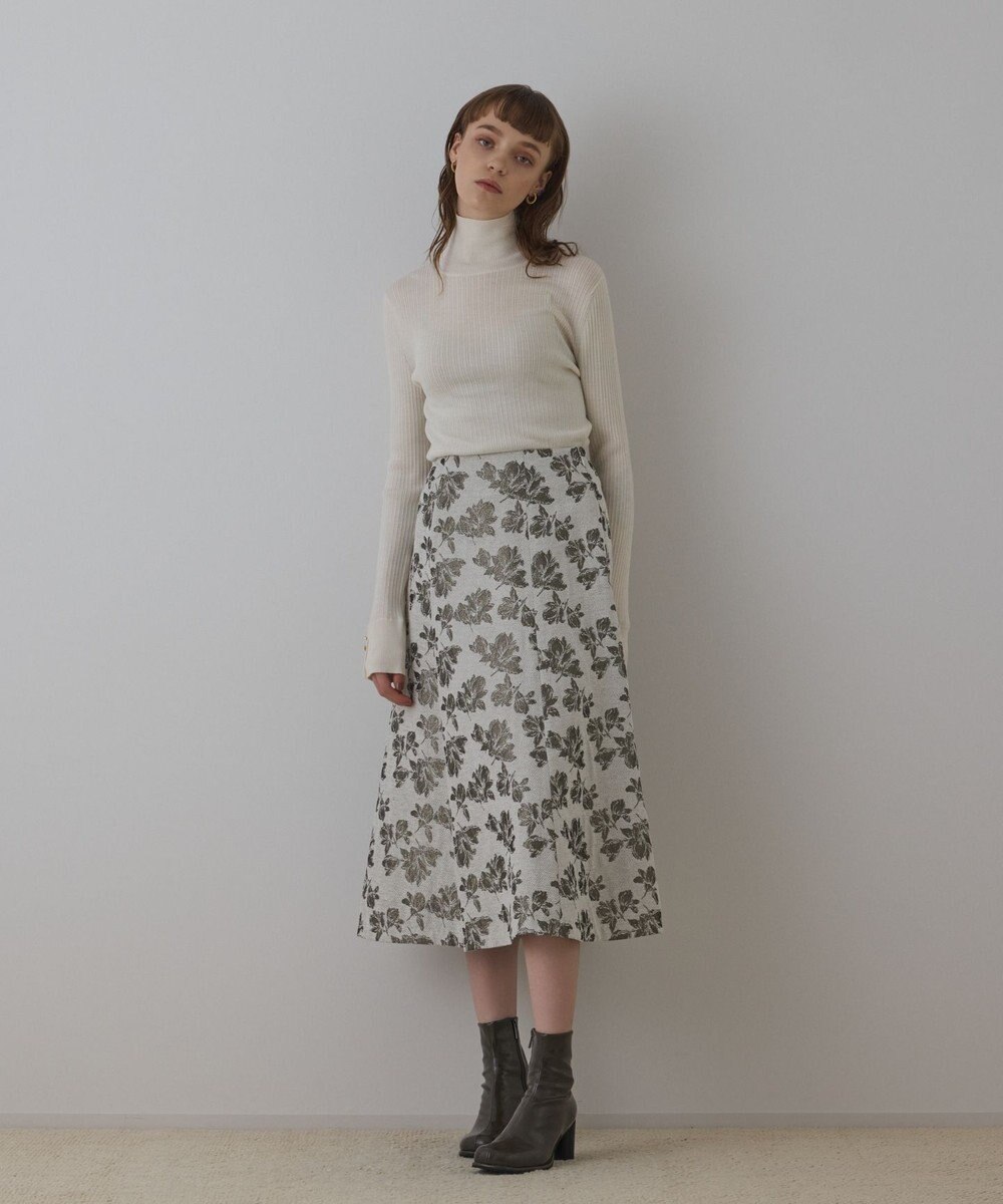 GRACE CONTINENTAL ウールハイゲージニットトップ 