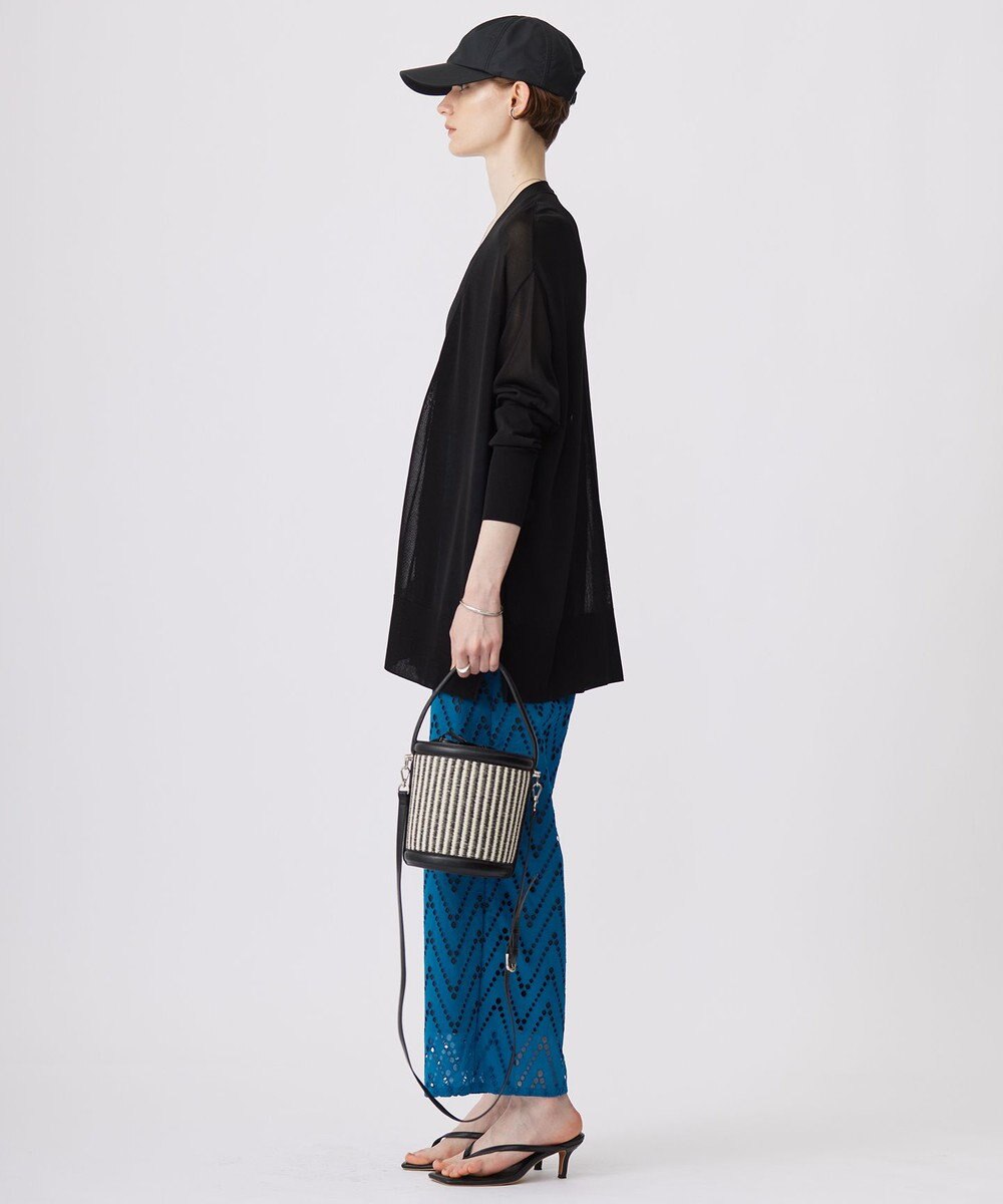 ICB 【洗える】 ドライシンセティックハイゲージ カーディガン 