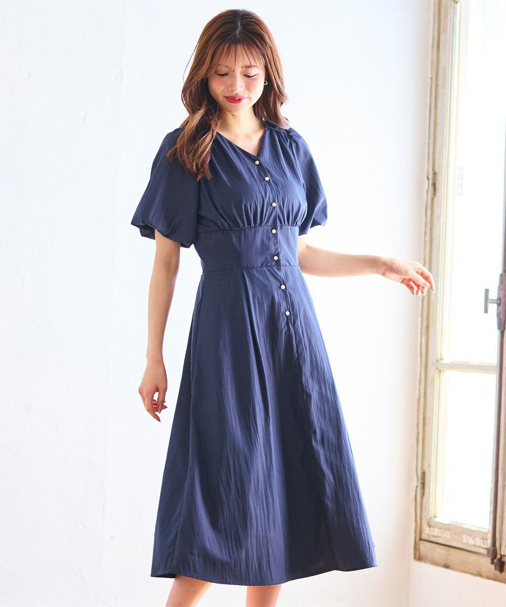 Feroux バルーンスリーブ ワンピース 