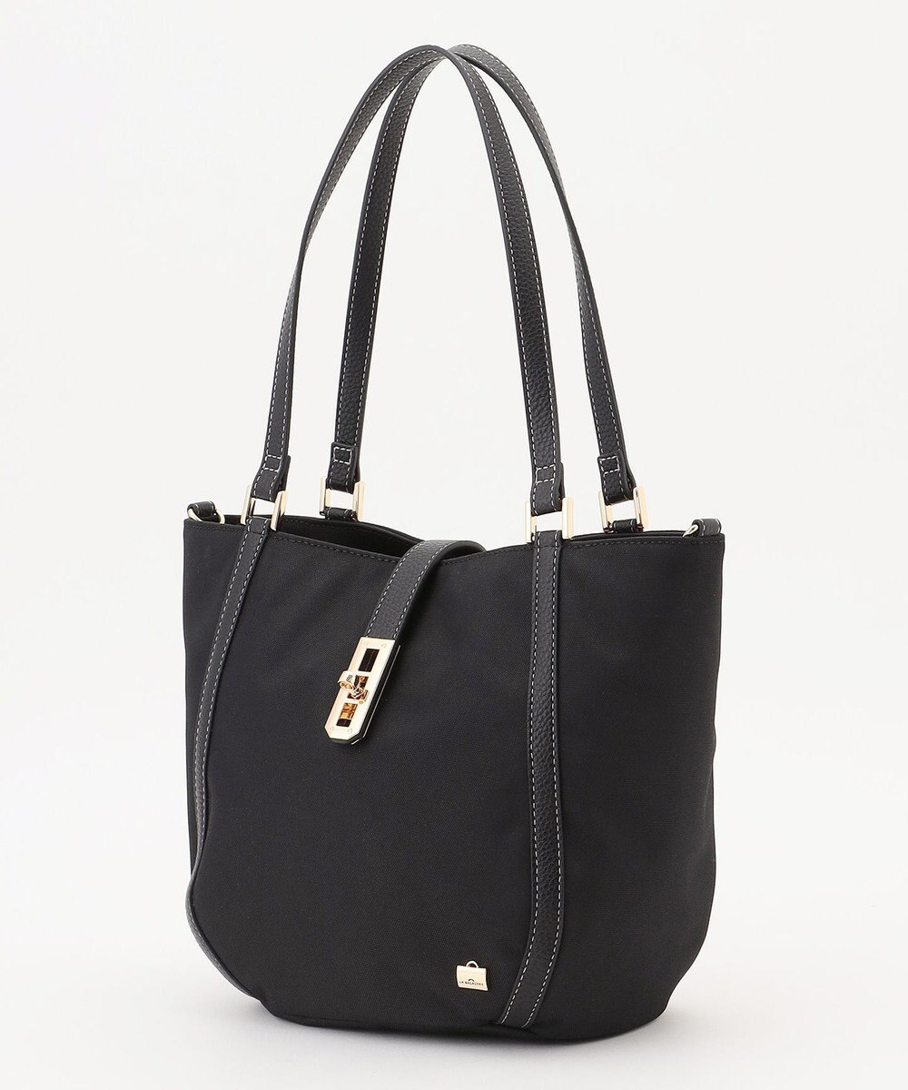 LA BAGAGERIE ポリエステルオックス2wayトート 