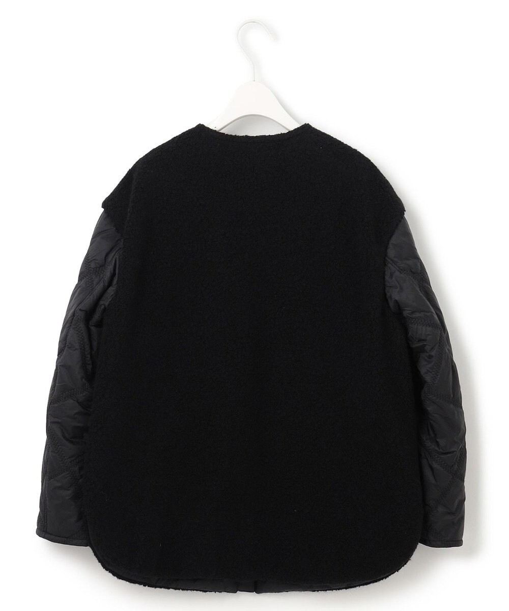 ICB 【リバーシブル着用可能】 ウールパイルキルト ミドル丈コート 