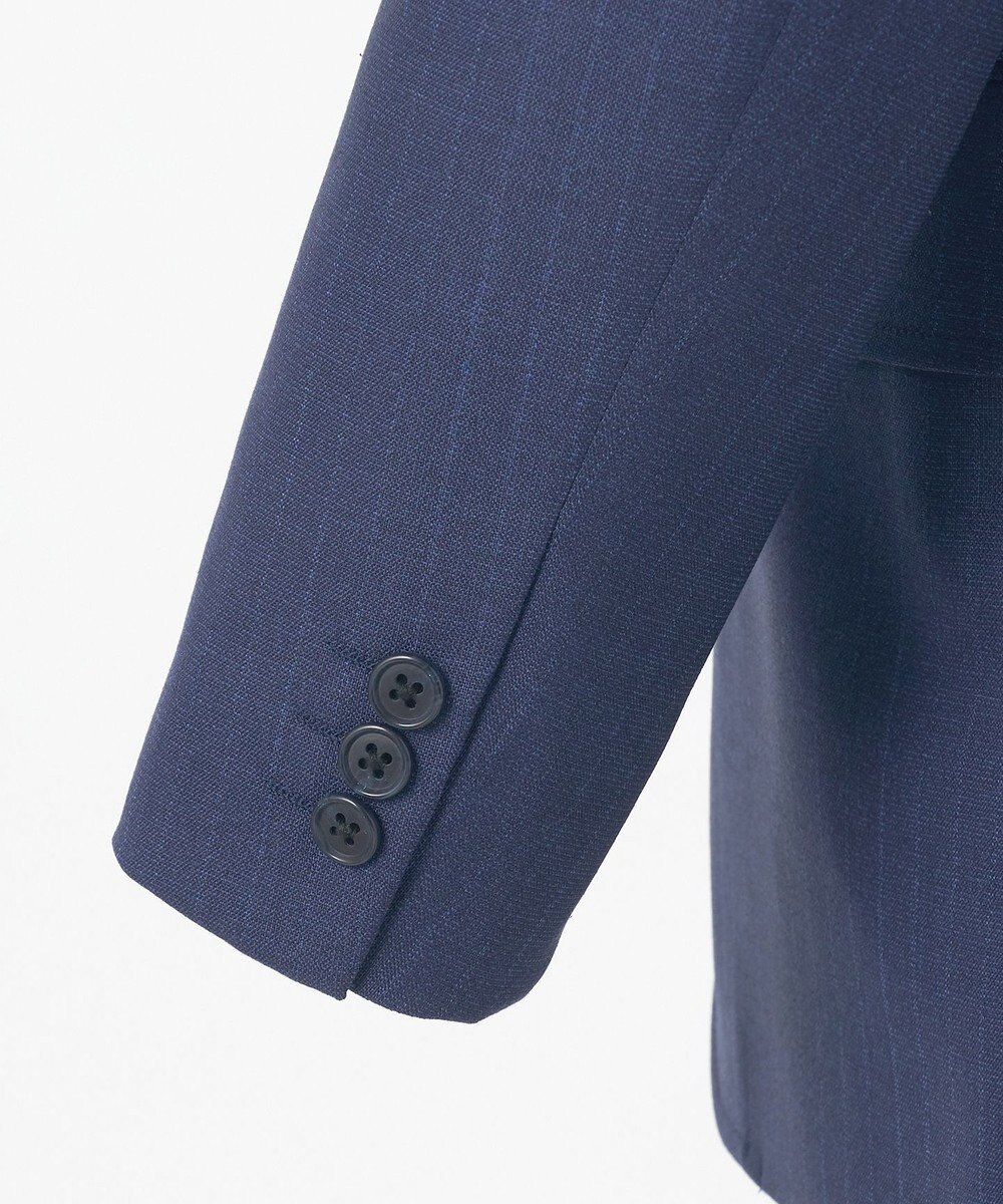 J.PRESS MEN 【WEB・一部店舗限定】ブルーシェードストライプ スーツ 