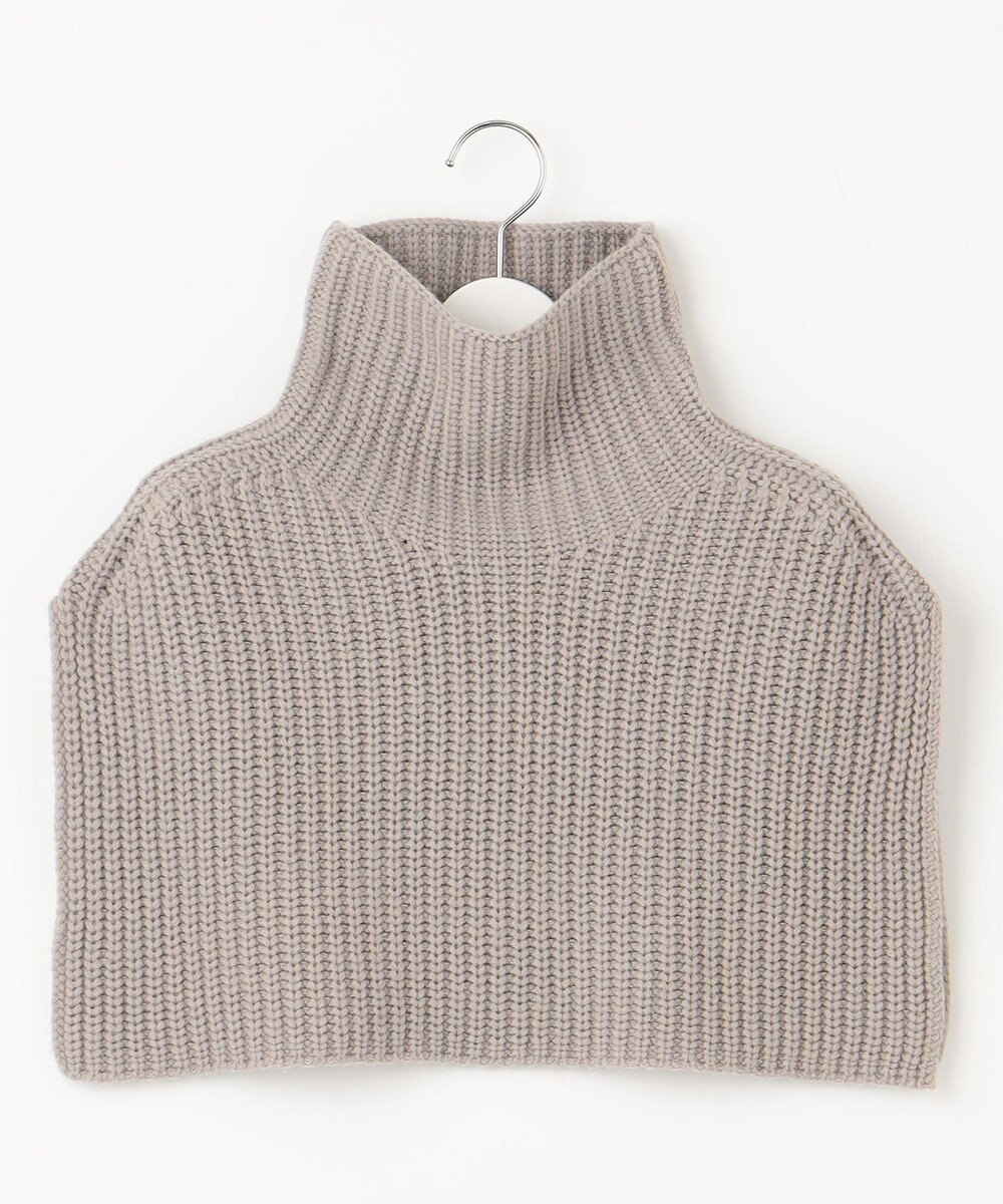 自由区 【洗える】ウールブレンドバルキー ネックウォーマー 