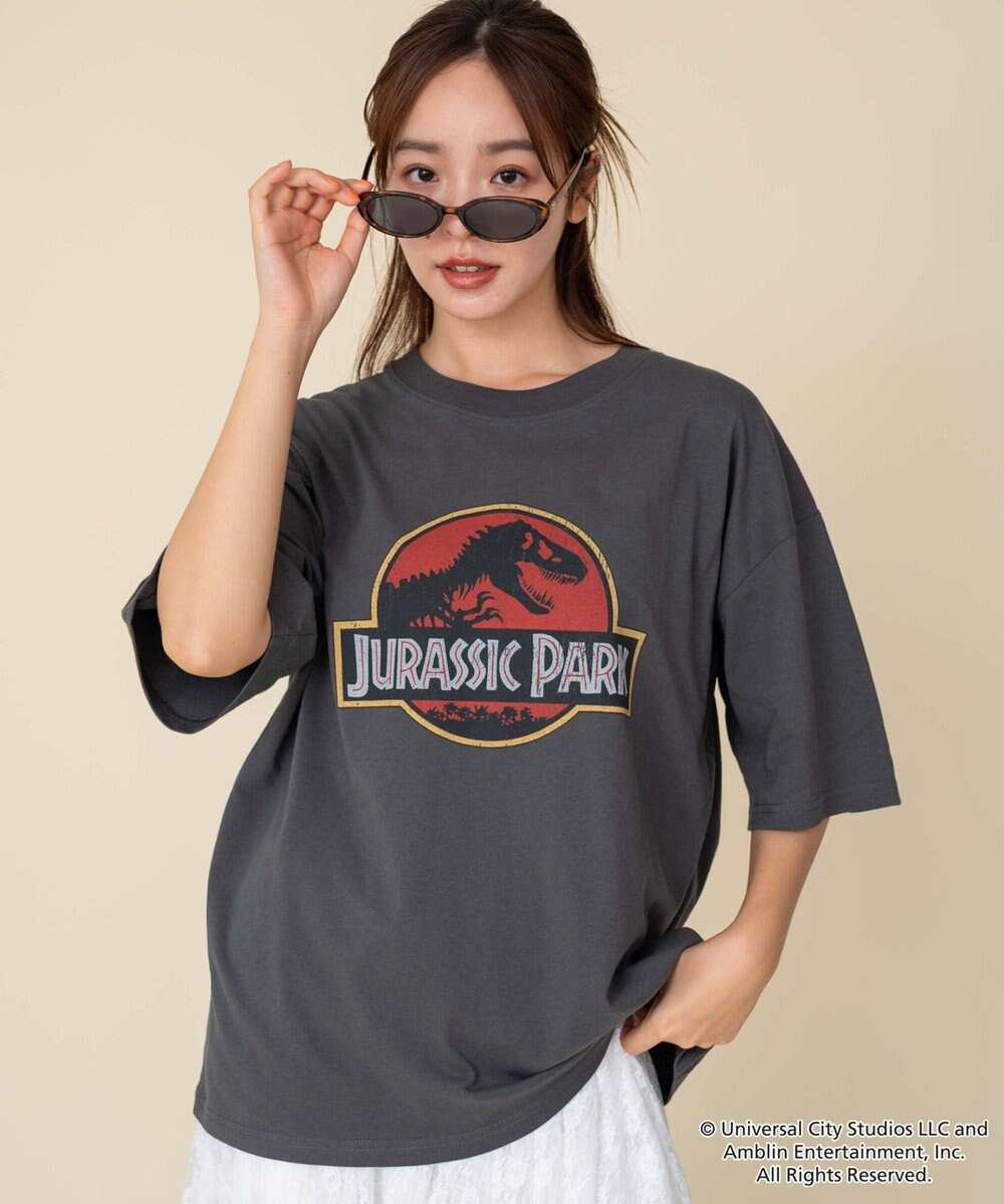 WEGO 【ユニセックス着用ITEM/SMLサイズ展開】JURASSIC　PARKグラフィックT（S） 