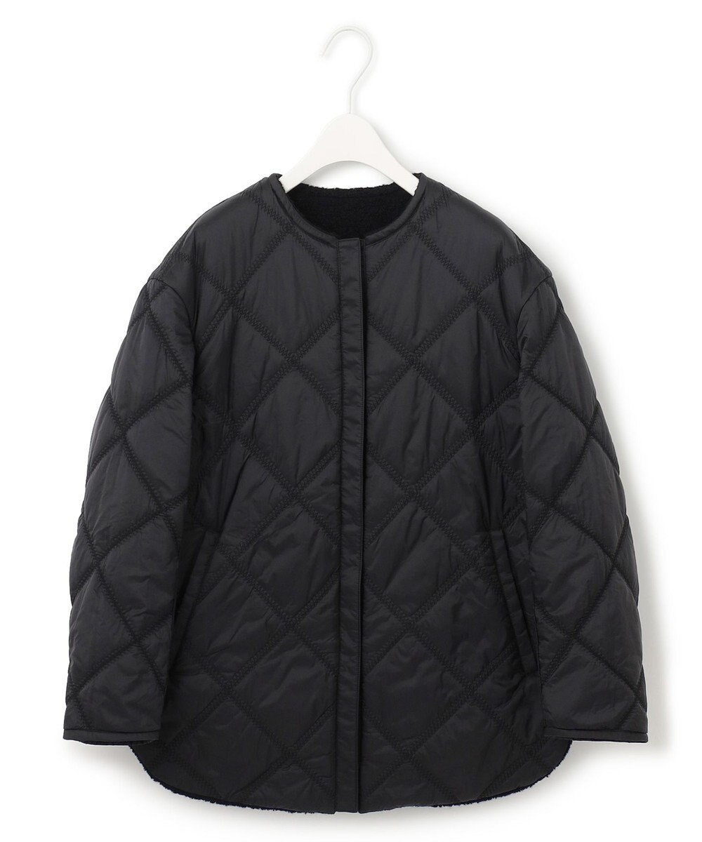 ICB 【リバーシブル着用可能】 ウールパイルキルト ミドル丈コート 