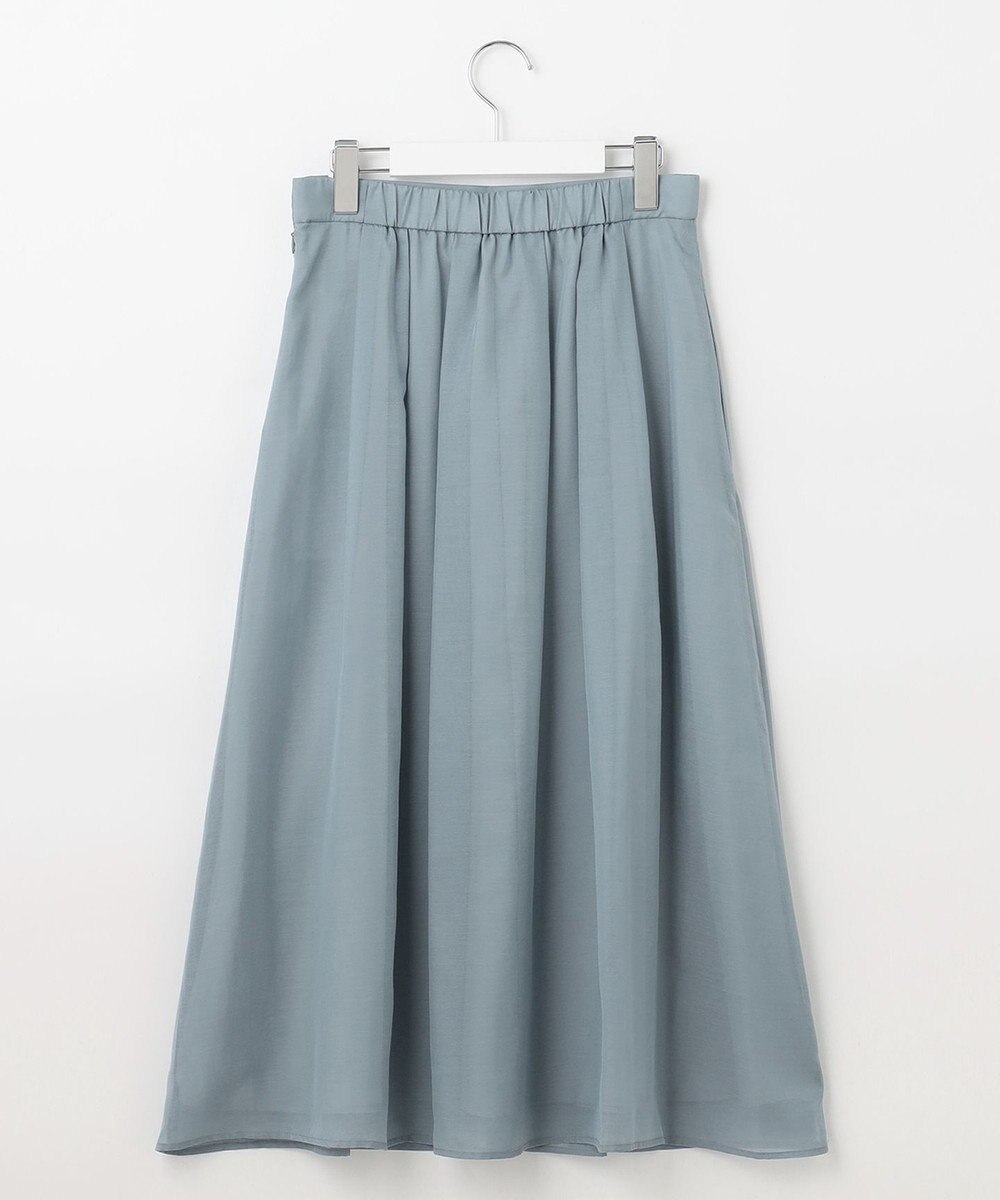 J.PRESS LADIES S 【WEB限定カラーあり・洗える】 ブライトスパンボイル スカート 