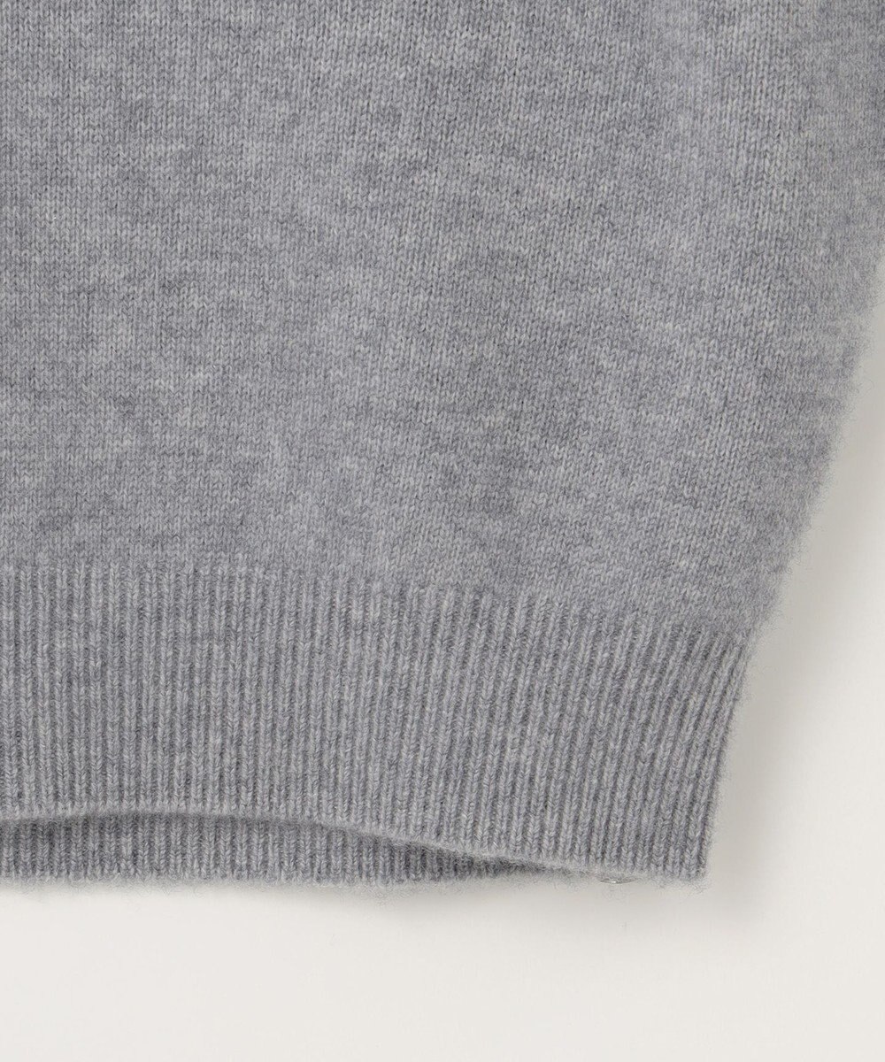 組曲 L 【アンサンブル対応可】ピュアカシミヤクロップド丈ニット 