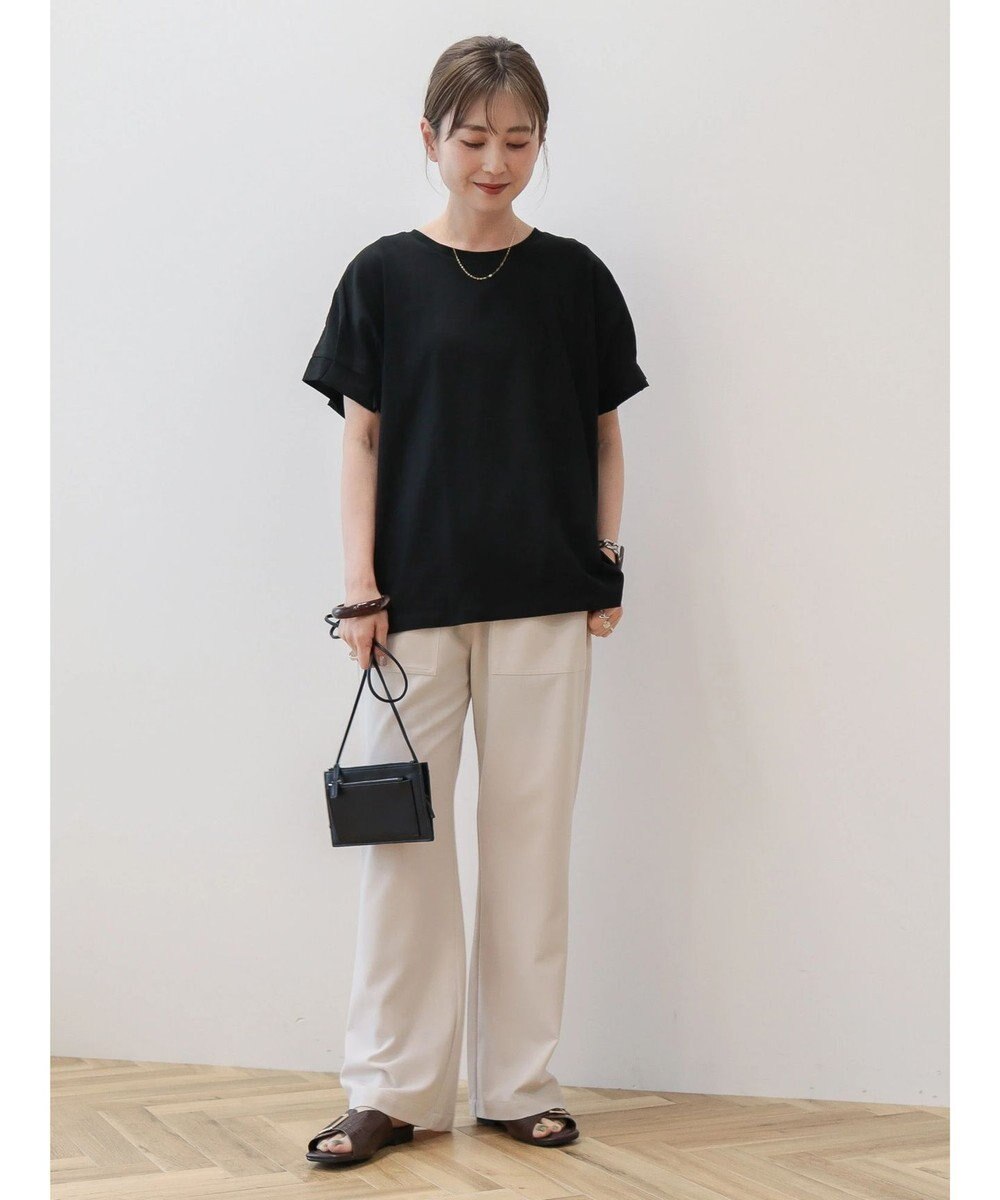 AMERICAN HOLIC 接触冷感袖タックカットプルオーバー 