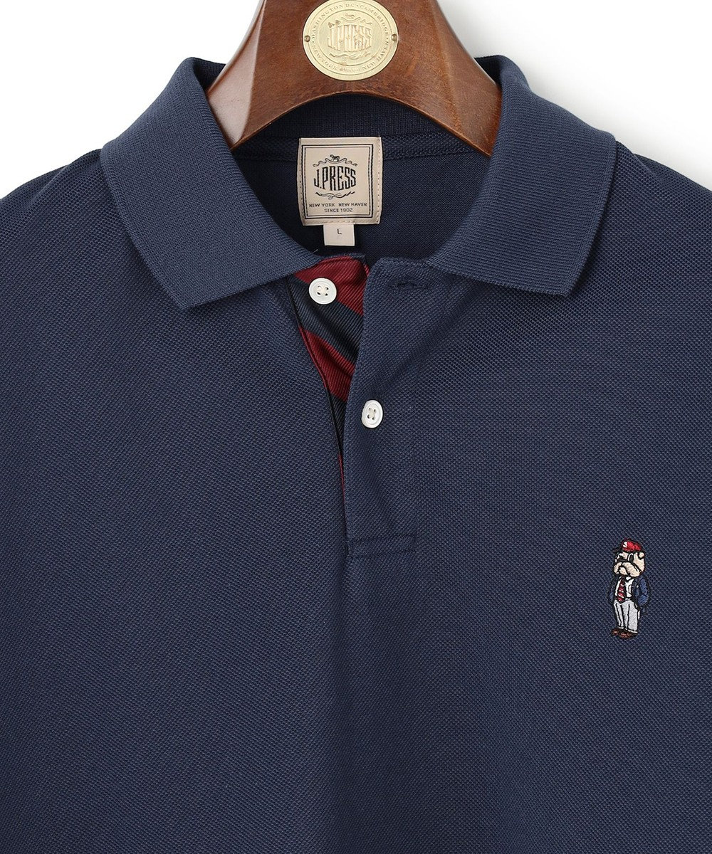 J.PRESS MEN 新デザイン【BULLDOG BOY / 8色展開】カノコレジメン ポロシャツ 