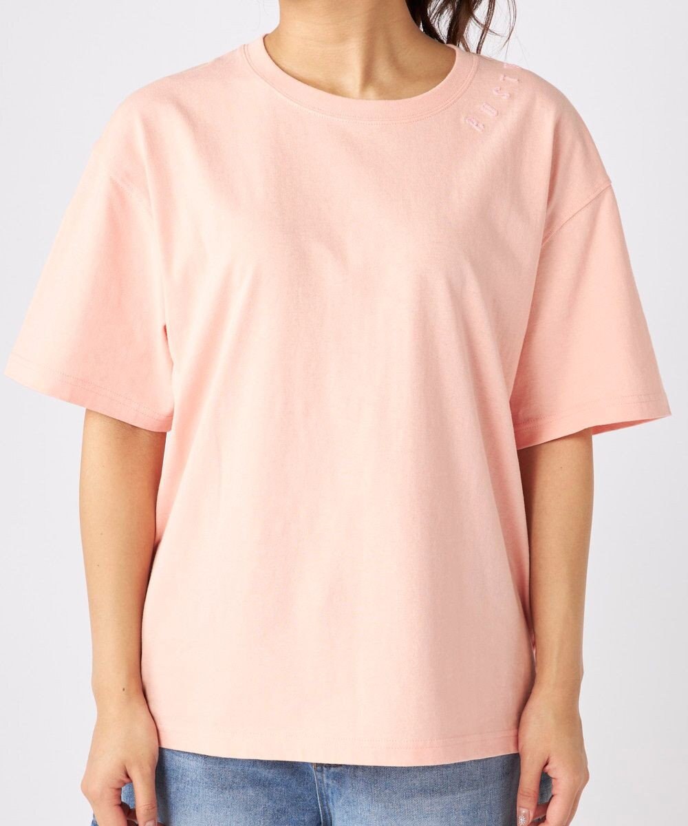 OP／FILA 【RUSTY】ニコちゃん×刺しゅう半袖Tシャツ 