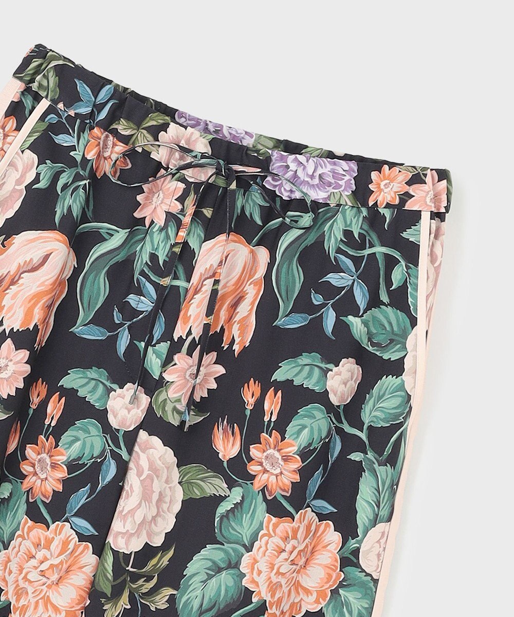 GRACE CONTINENTAL アンティークフラワープリントパンツ 