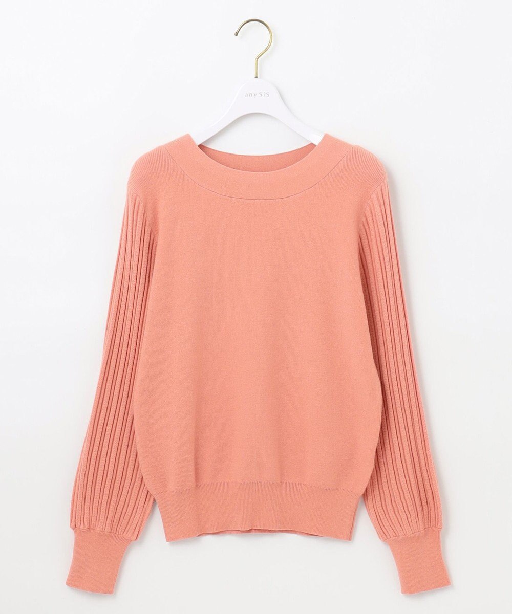 ANY SIS 【洗える】冬のシャルマン パフスリーブ ニット 