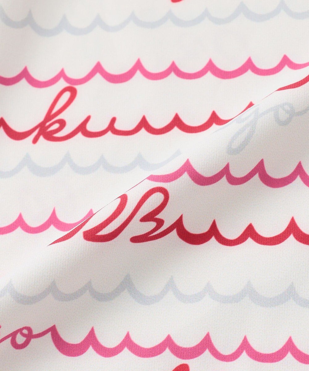 23区GOLF 機能素材で快適なラウンドを【WOMEN】ウェーブロゴ柄 ワンピース 