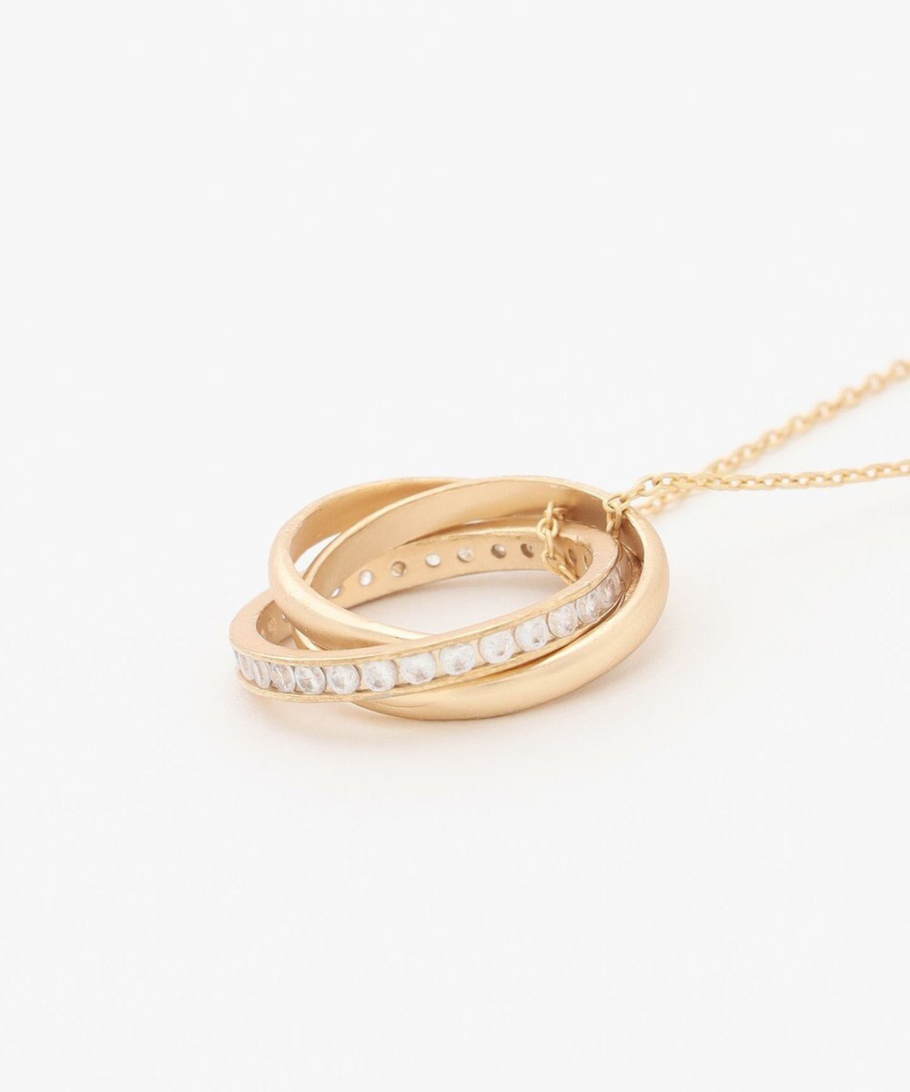 J.PRESS LADIES 2way スカーフリング ネックレス 