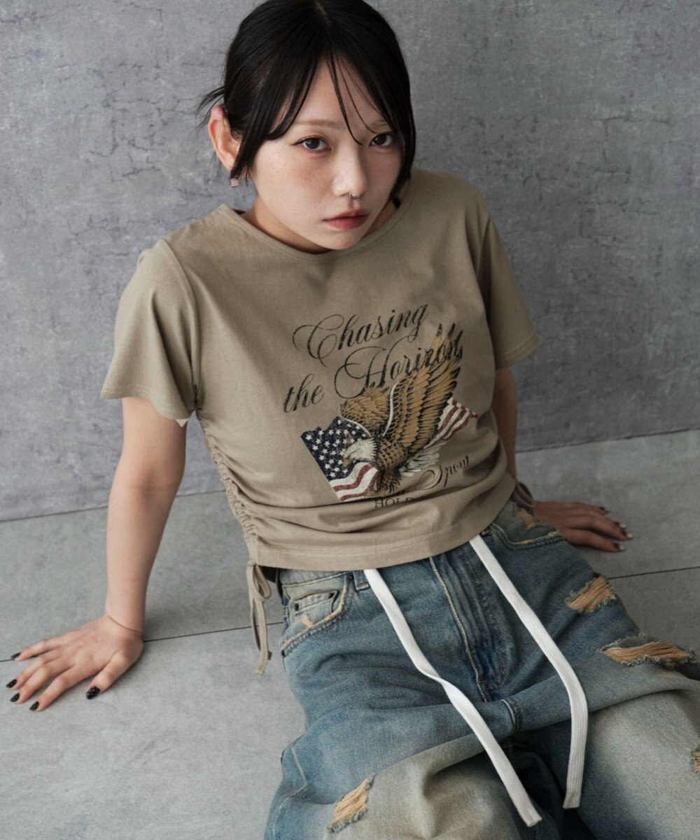 WEGO ヴィンテージライクドロストちびT 