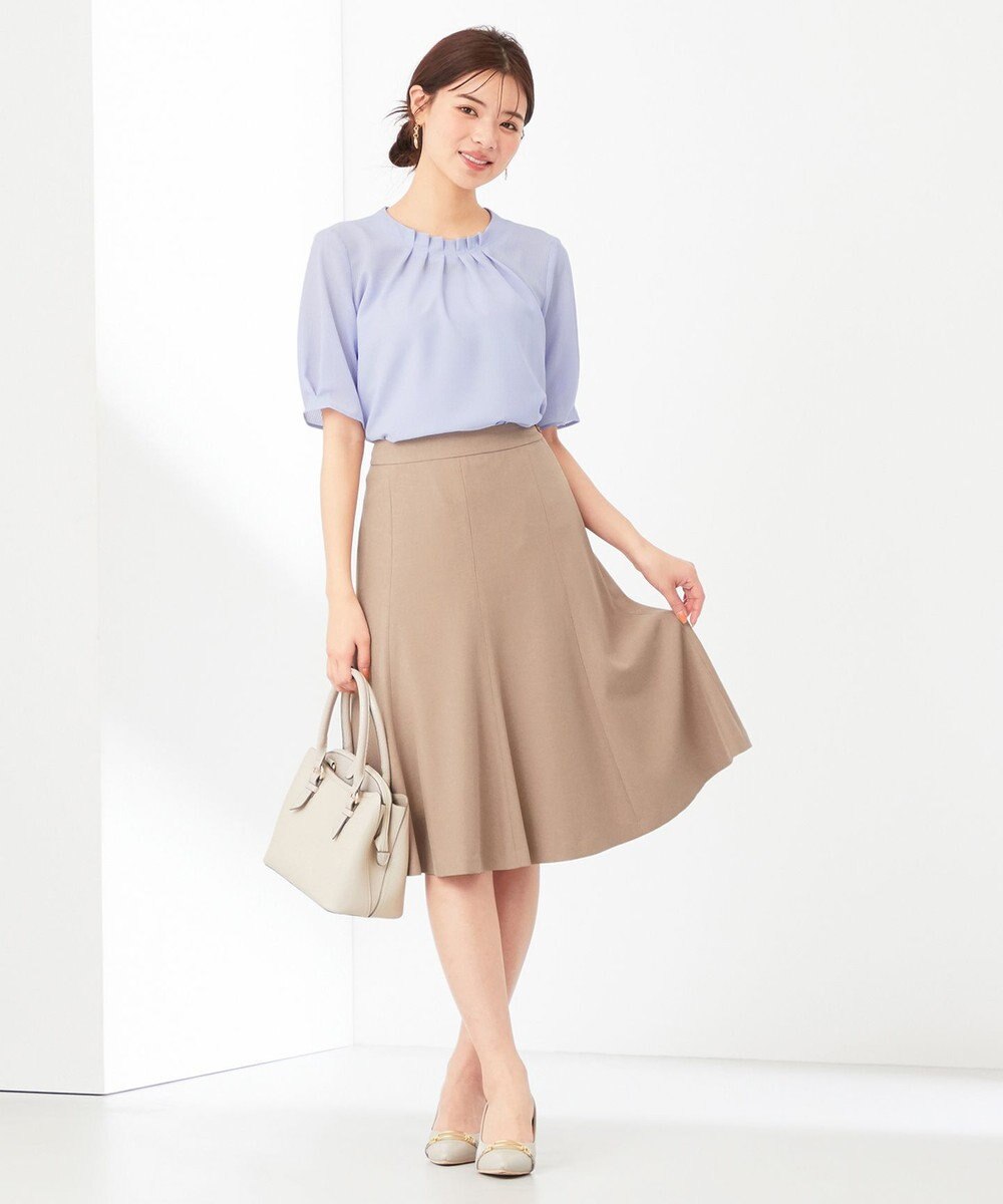 ANY SIS 【美人百花6月号掲載】シアーストライプ ブラウス 