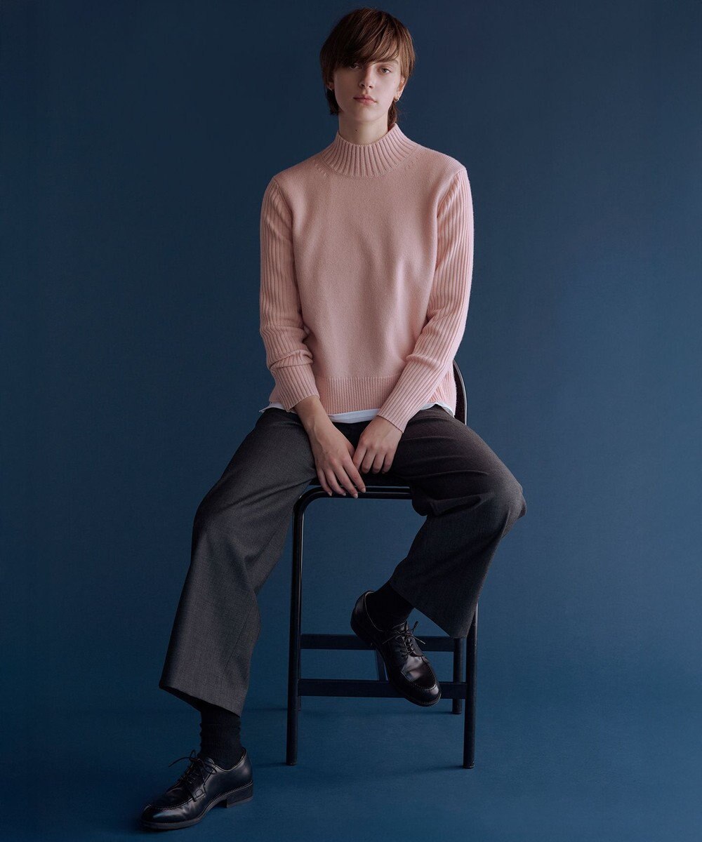 J.PRESS LADIES CASHBIT NEO ハイネック ニット 