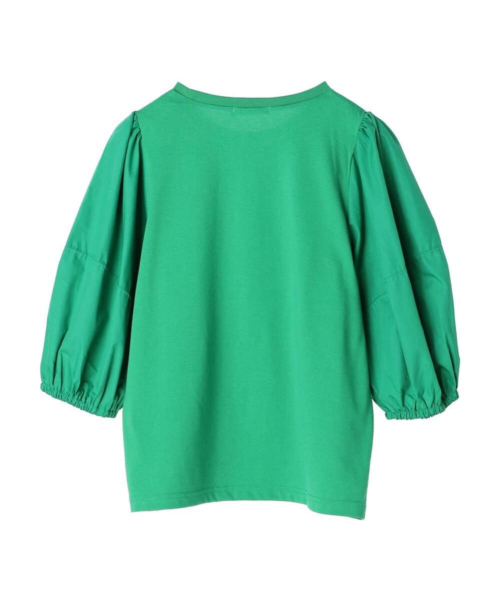 Green Parks 布帛ドッキングランタンスリーブカットプルオーバー 