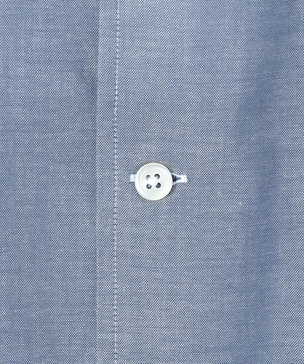 J.PRESS MEN 【AaronChang】【UNISEX】コットンダンガリー オープンカラーシャツ / Baggy-Fit 