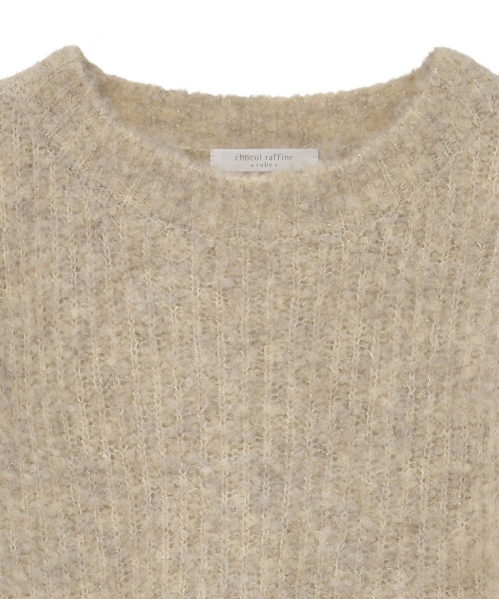 Green Parks ブークレＭＩＸニットチュニック 