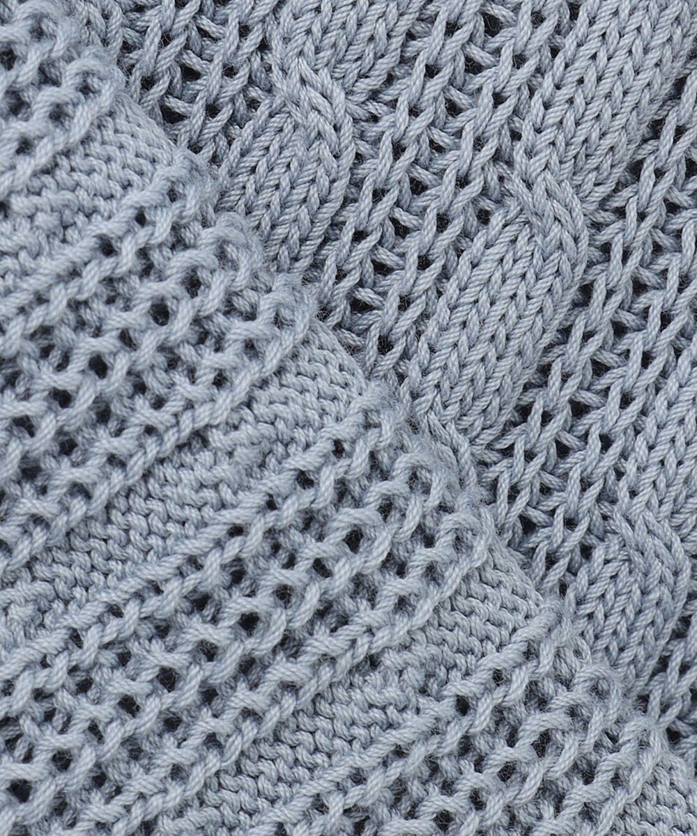 J.PRESS LADIES L 【洗える】 ギザマーセライズコットン ニット 