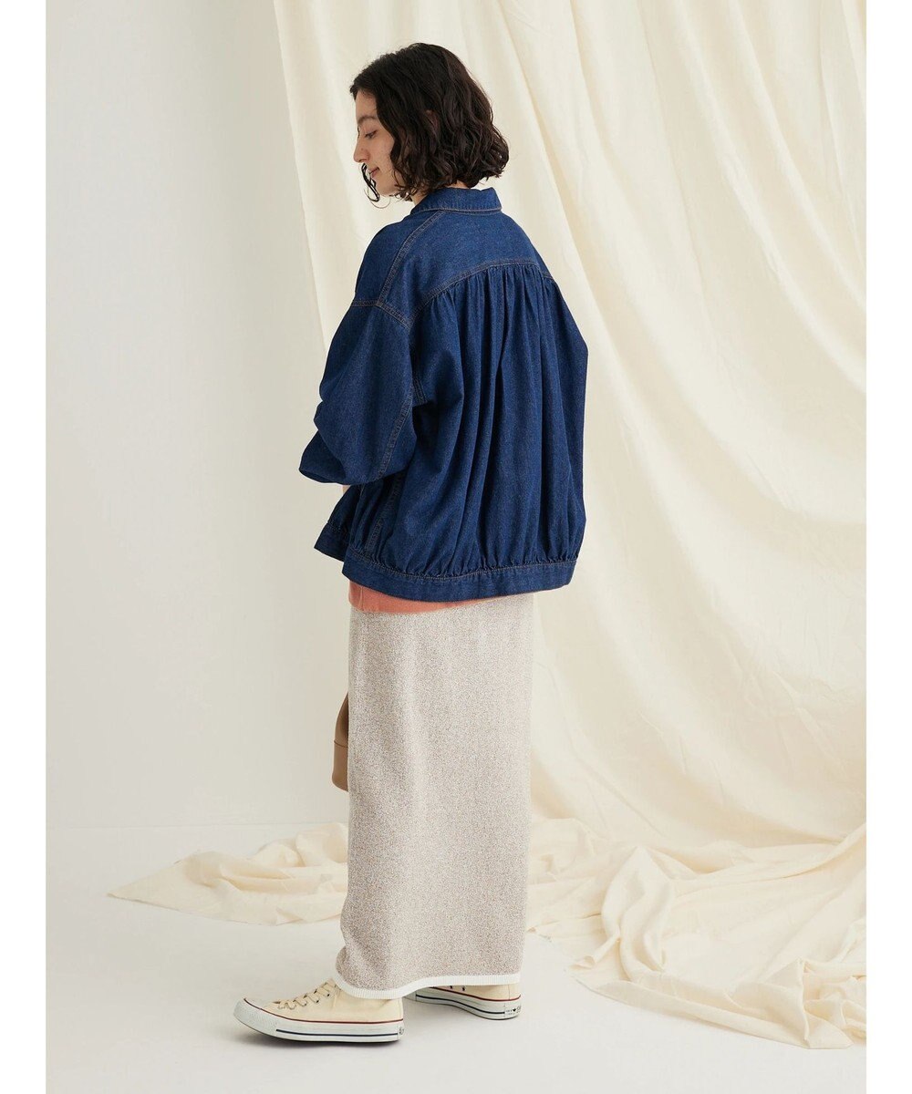 CRAFT STANDARD BOUTIQUE ライトデニムギャザーＧジャン 