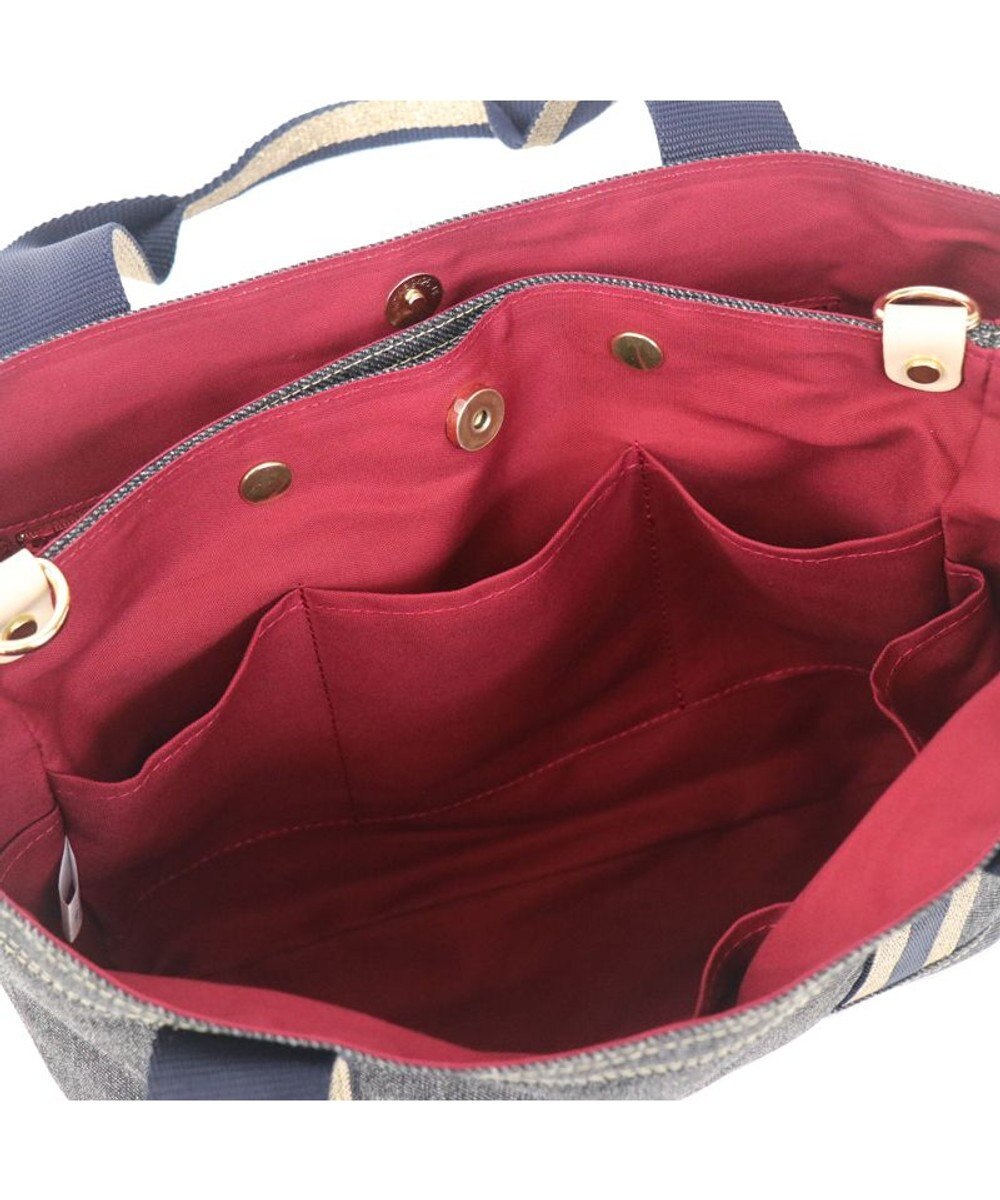 Regalo Felice 【撥水 / 色落ちしないデニム調生地 / ショルダー付】2層トート / REGALO 