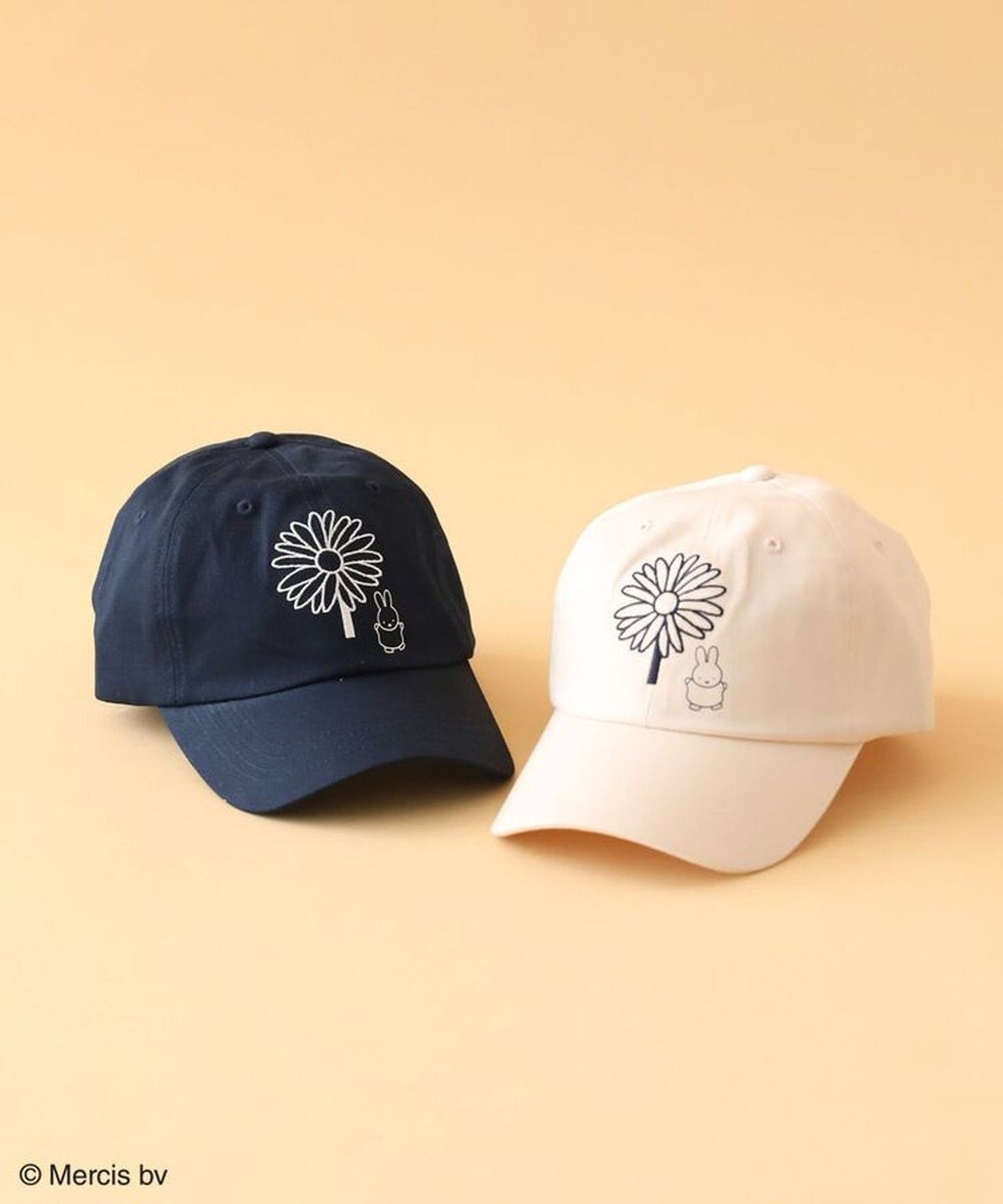 Green Parks Ｍｉｆｆｙ／フラワー刺繍キャップ 