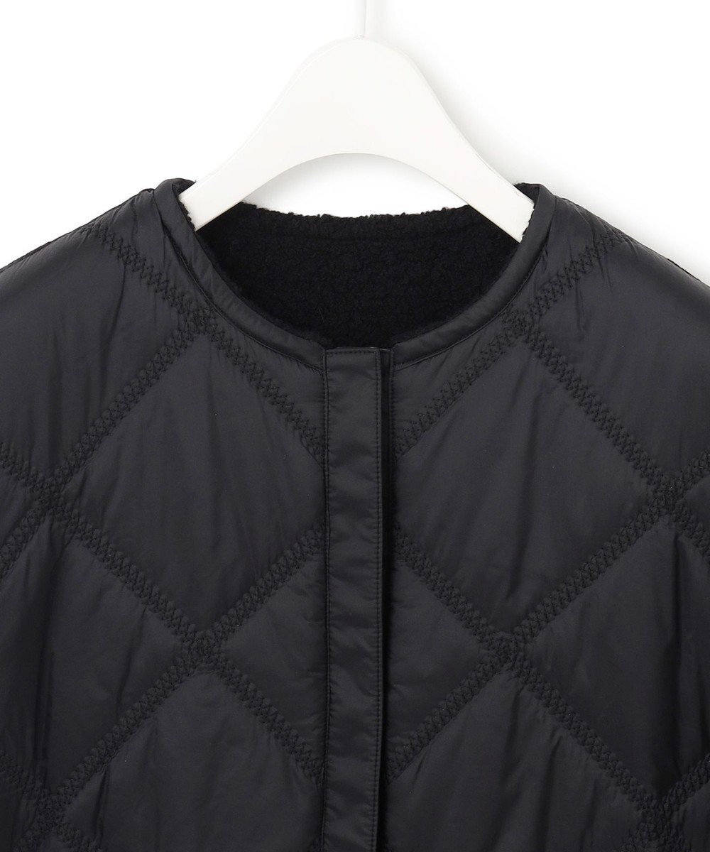 ICB 【リバーシブル着用可能】 ウールパイルキルト ミドル丈コート 