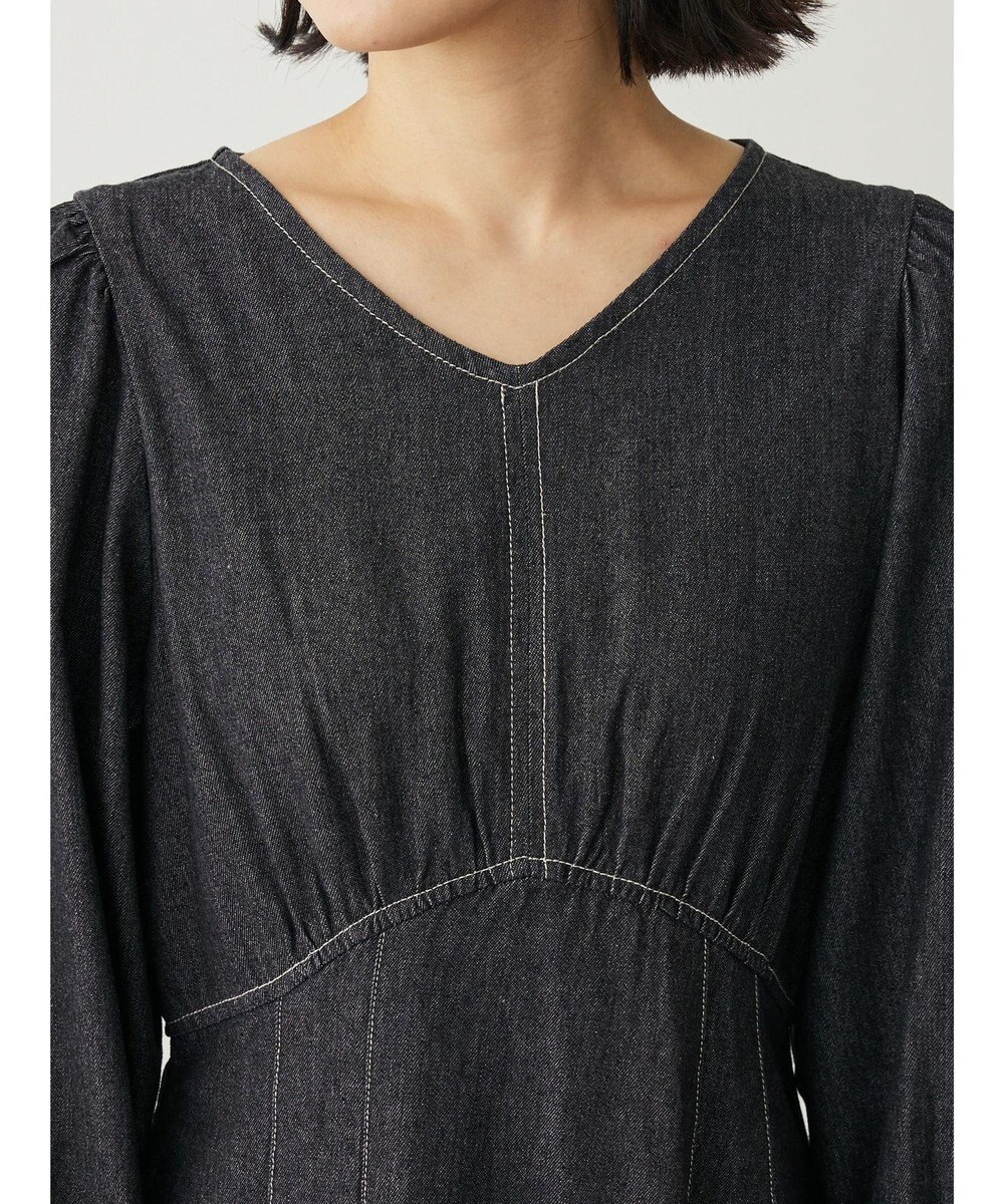 Green Parks ・ＥＬＥＮＣＡＲＥ　ＤＵＥウエストタックデニムワンピース 