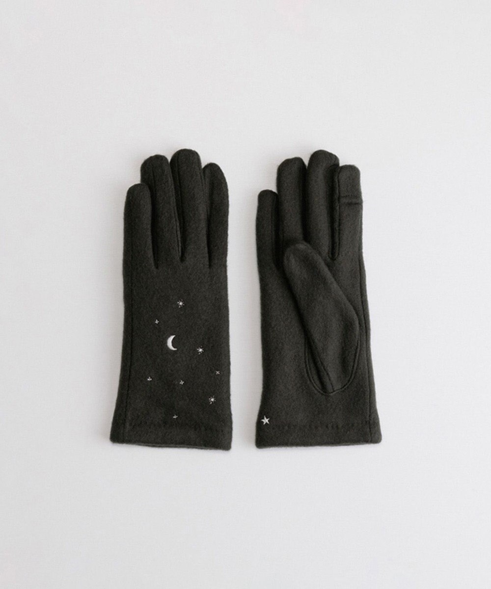 ORuKuBET 夜空刺繍ジャージグローブ(WOMEN)【タッチパネル対応】 