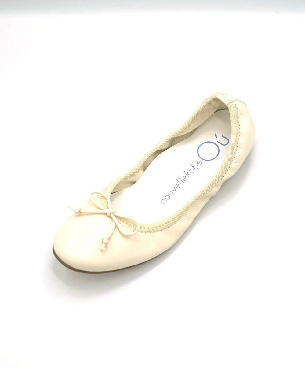 nouvelleRobe Oū 新色追加【本革・高反発】Round ラウンドトゥ バレエシューズ 