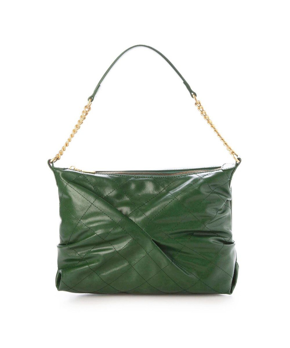 UNBILLION カシュカシュ cachecache / シャーリングキルトチェーンショルダー 