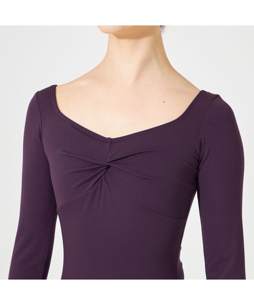 Chacott 8分袖レオタード 