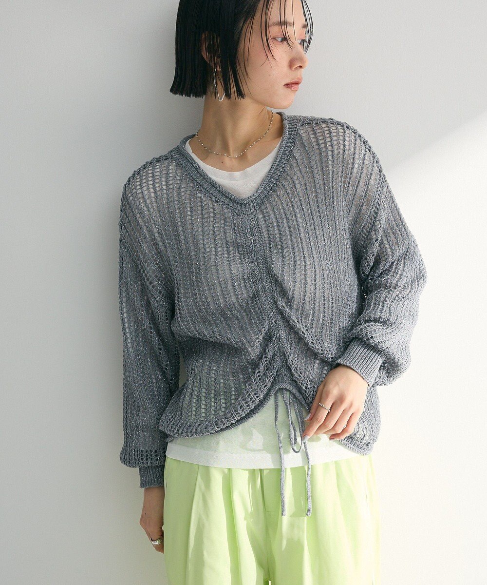 Green Parks ＳＥＴ２点２ｗａｙシャーリングニット＋インナー 