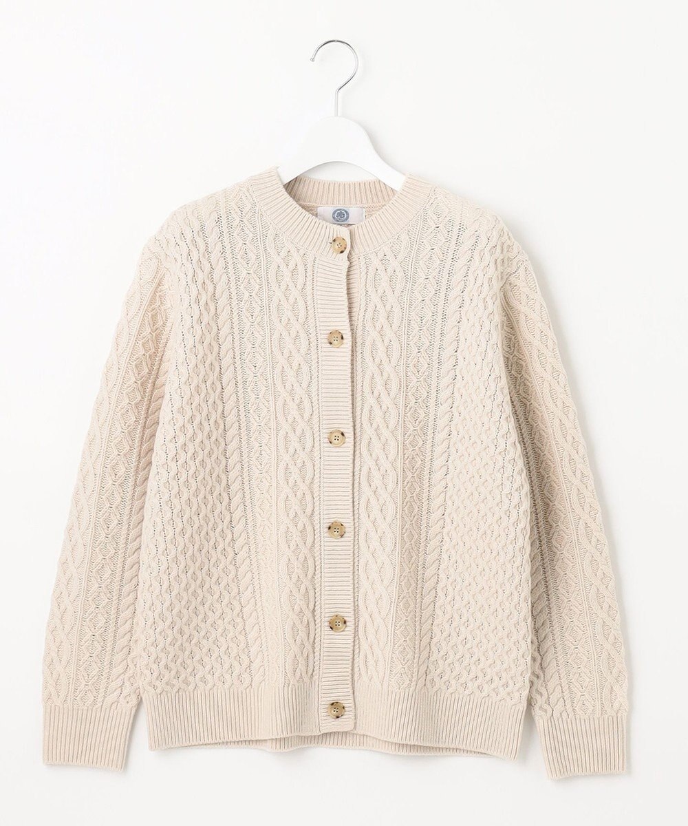 J.PRESS LADIES 【洗える】EIGER CORD カーディガン 