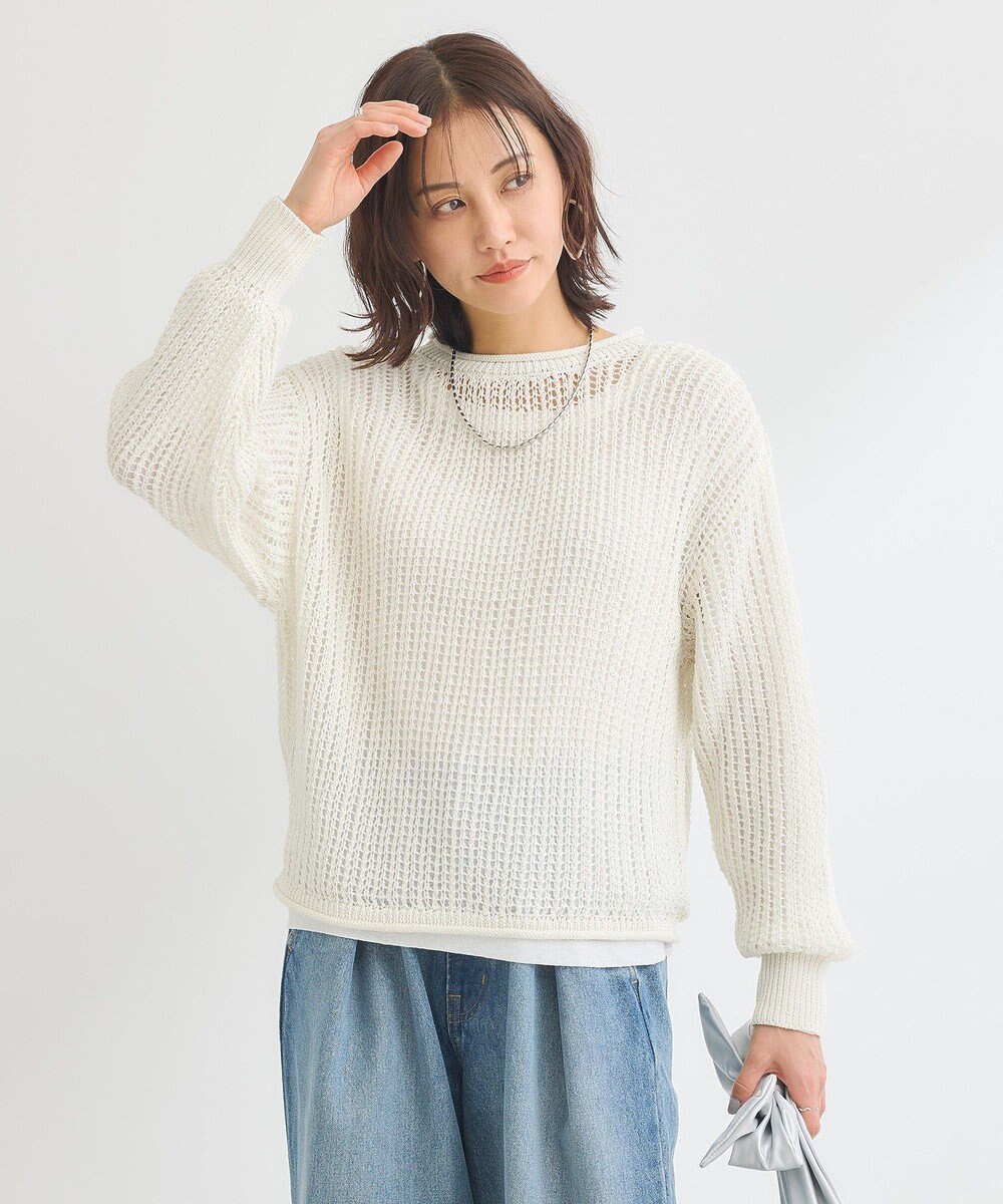 Green Parks ＳＥＴ２点２ｗａｙシャーリングニット＋インナー 