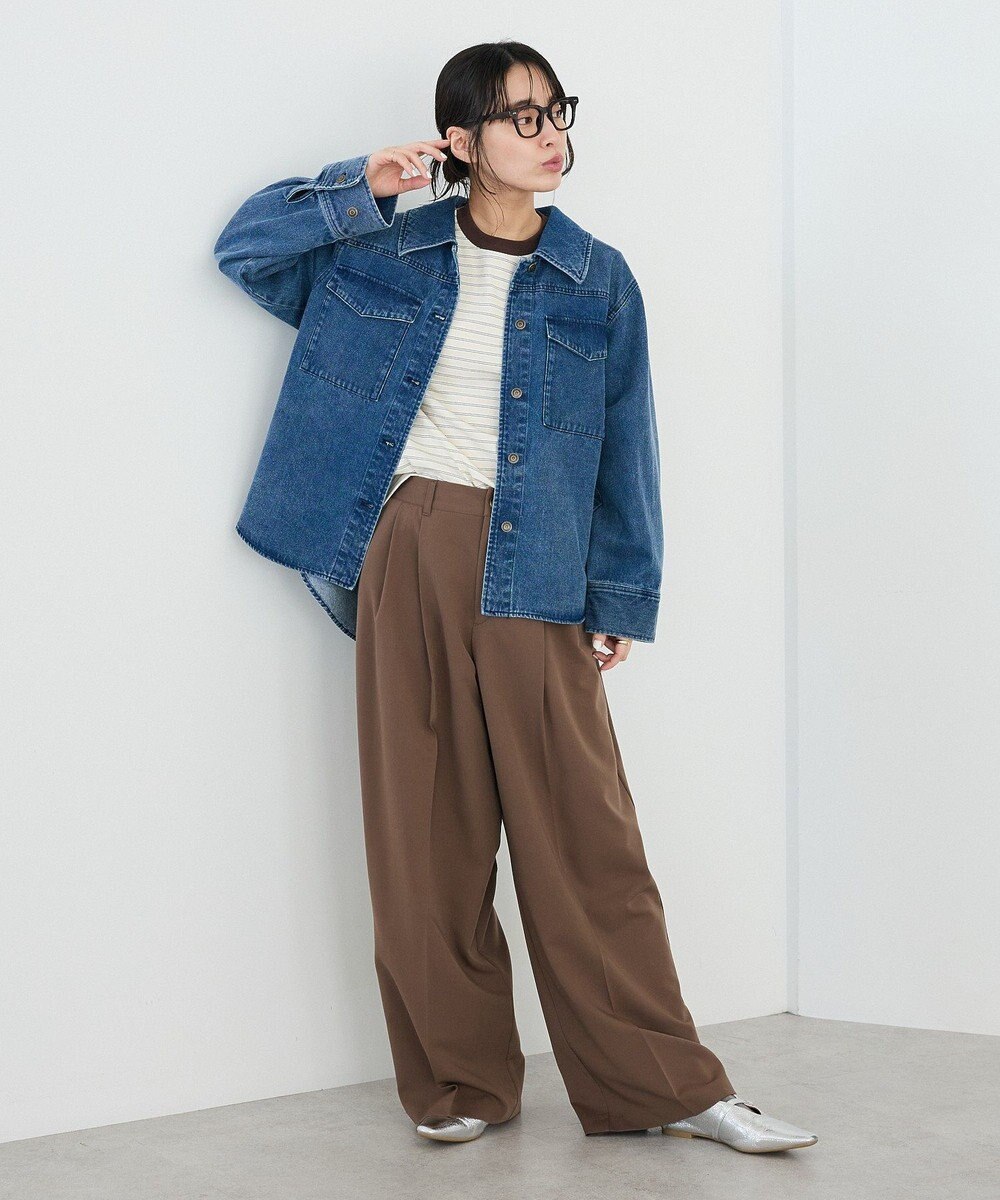 CRAFT STANDARD BOUTIQUE ワークシャツブルゾン 