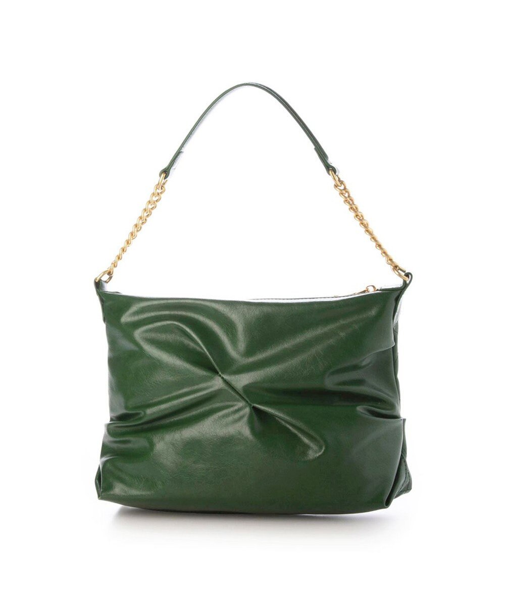 UNBILLION カシュカシュ cachecache / シャーリングキルトチェーンショルダー 